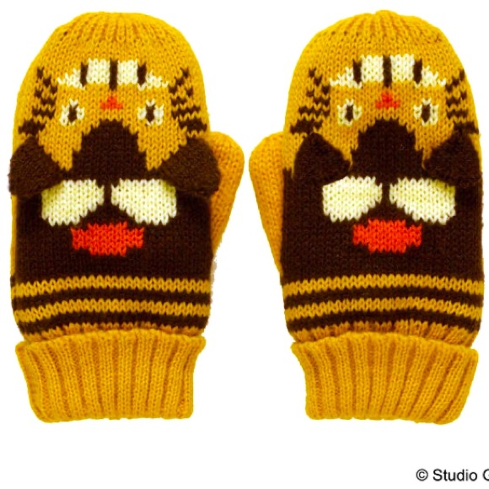 Studio Ghibli Cat Bus Mittens